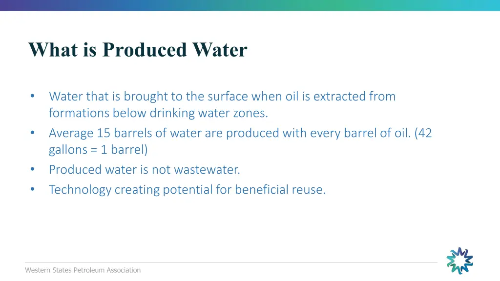 what is produced water