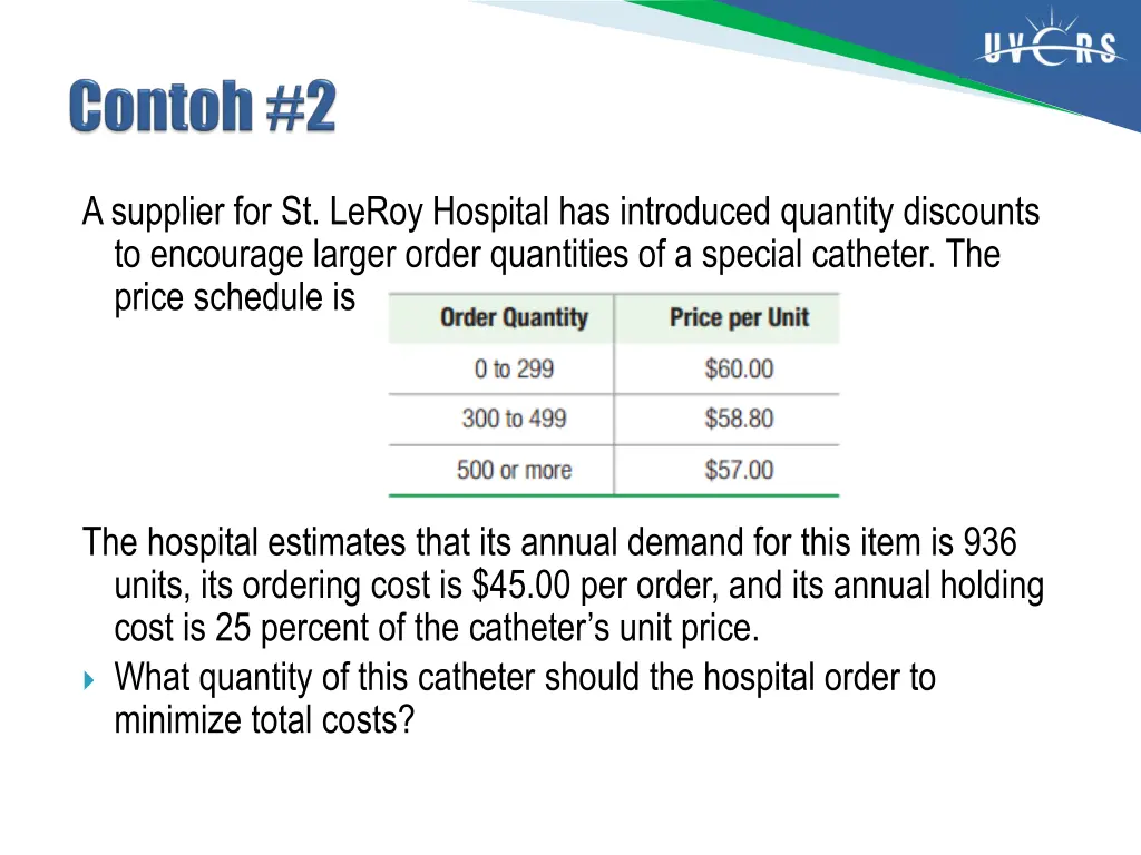 a supplier for st leroy hospital has introduced