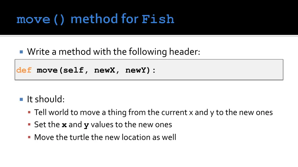 write a method with the following header 4