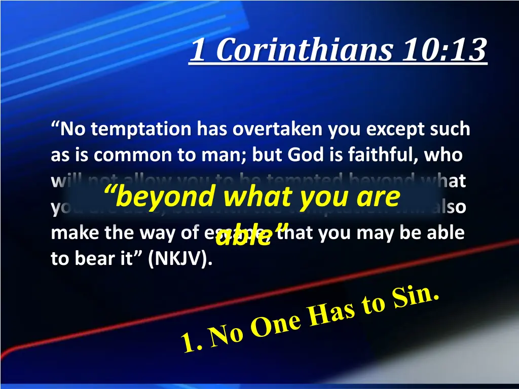 1 corinthians 10 13 2