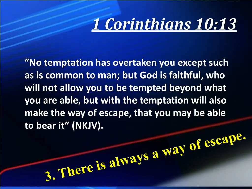 1 corinthians 10 13 7