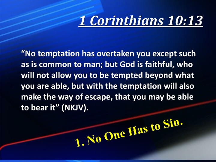 1 corinthians 10 13