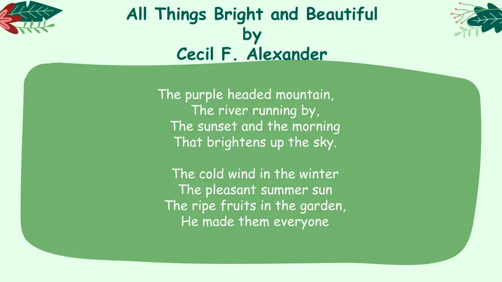 all things bright and beautiful by cecil 1