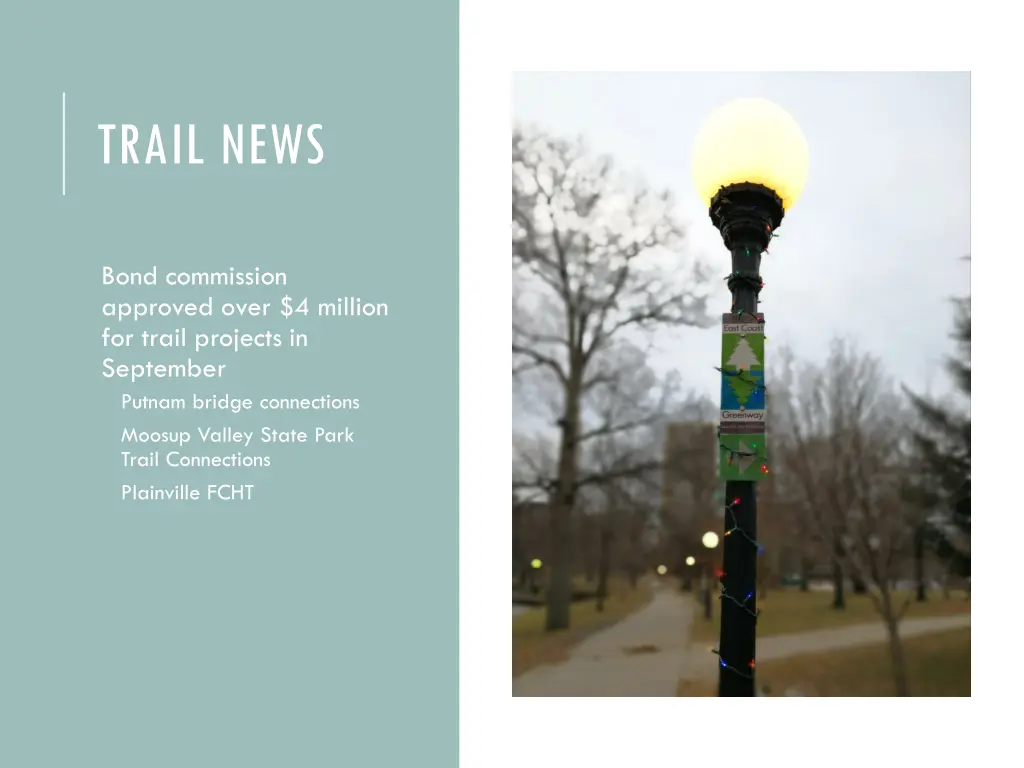 trail news