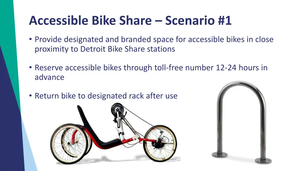 accessible bike share scenario 1