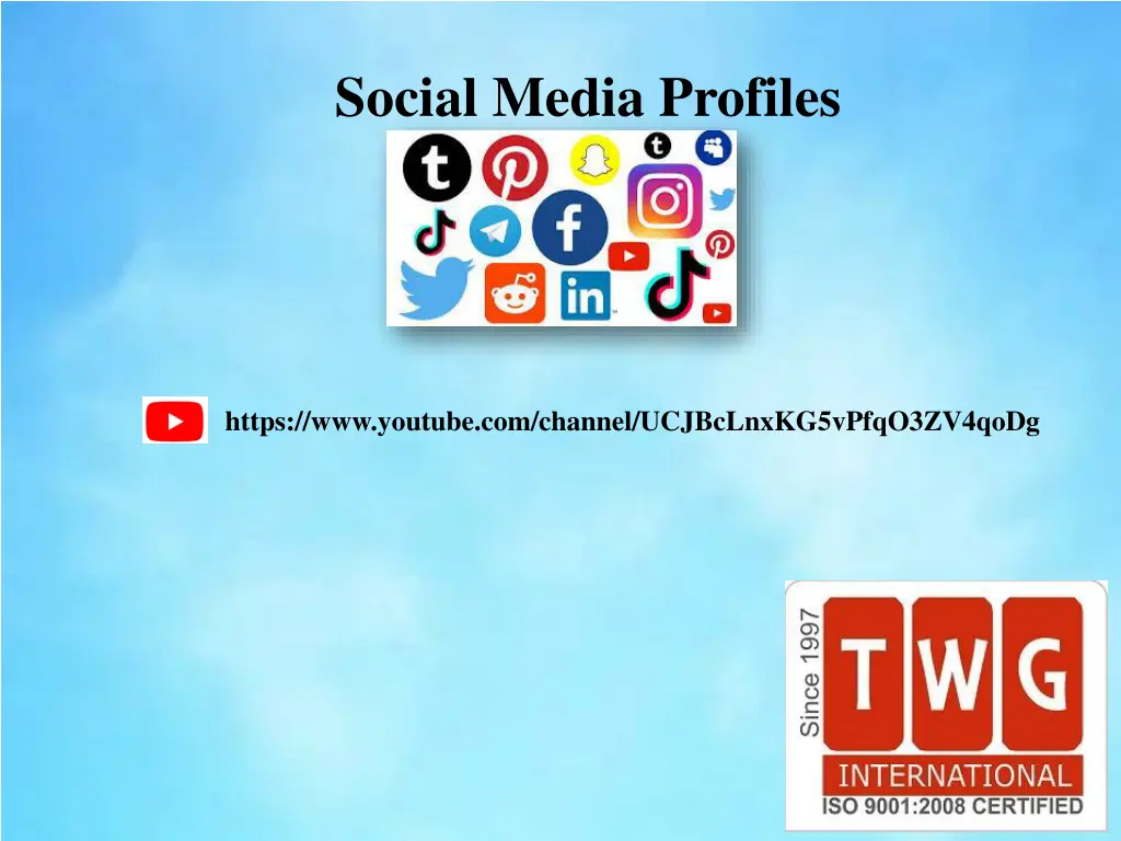 social media profiles 2