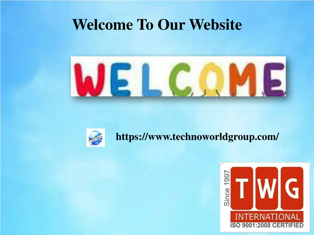 welcome to our website