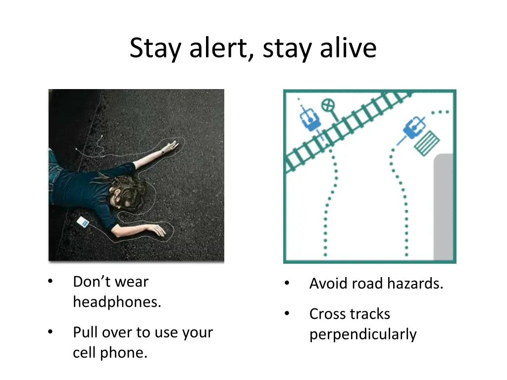 stay alert stay alive