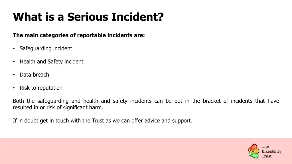 what is a serious incident