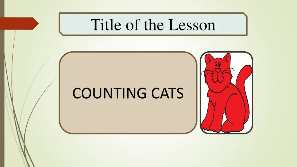 title of the lesson