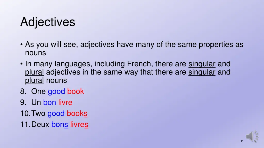 adjectives 1