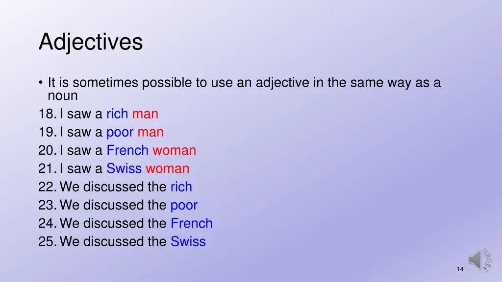 adjectives 4