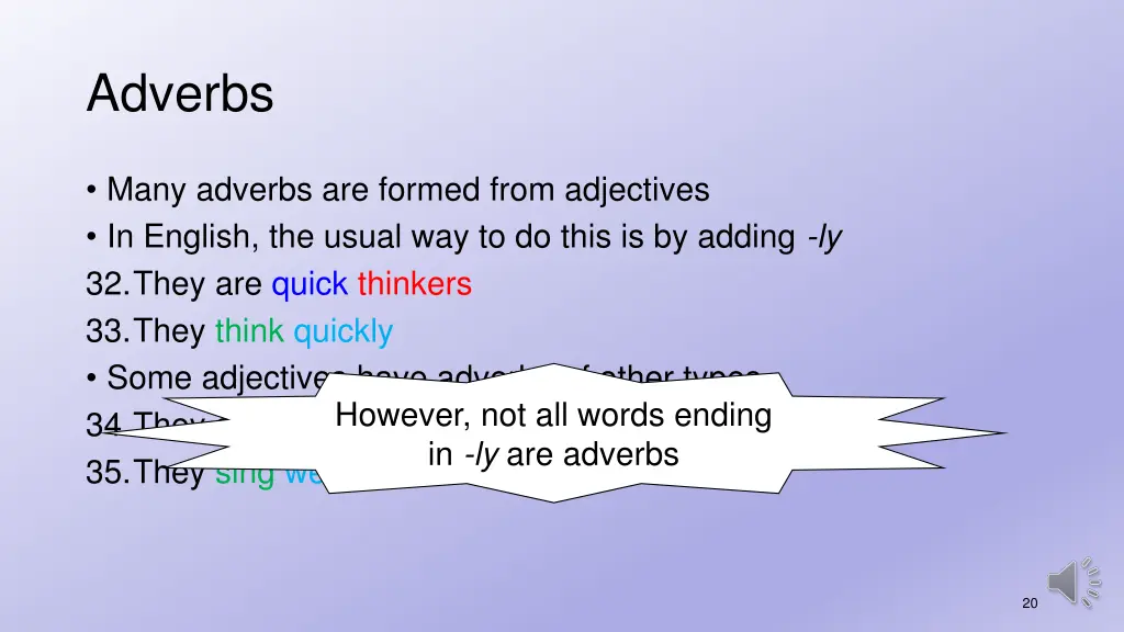 adverbs 1