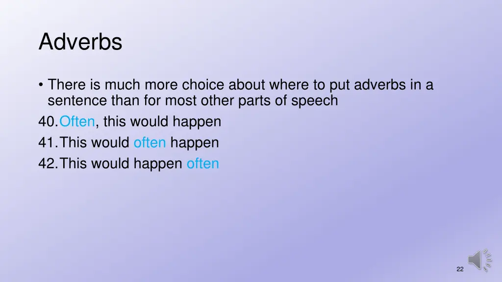 adverbs 3