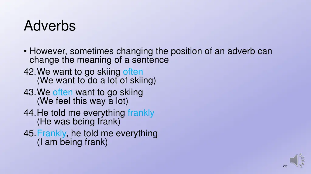 adverbs 4