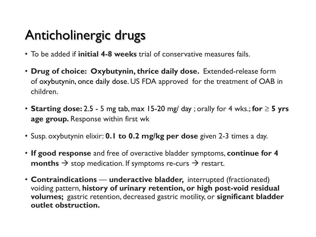 anticholinergic drugs