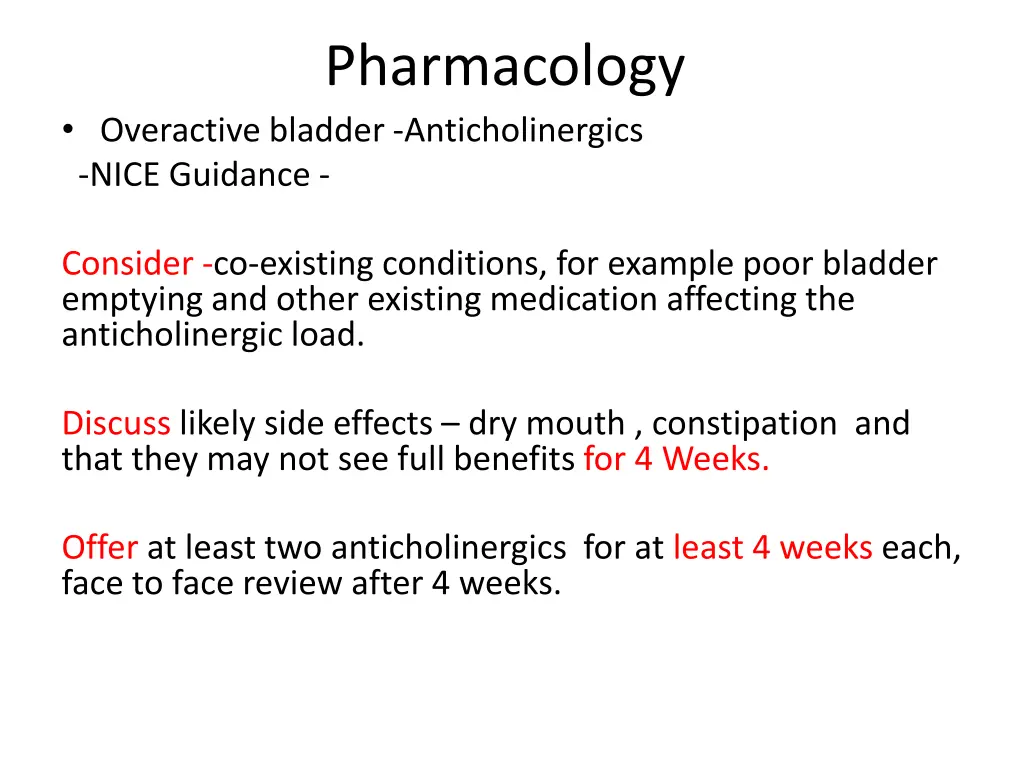 pharmacology