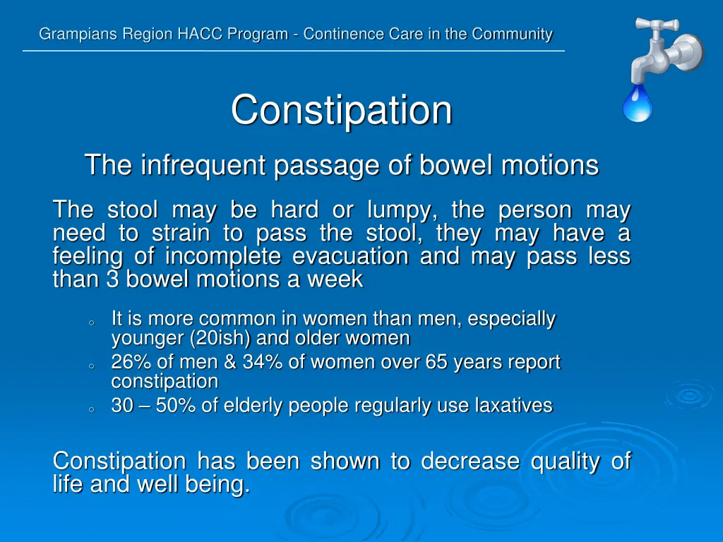 grampians region hacc program continence care 21