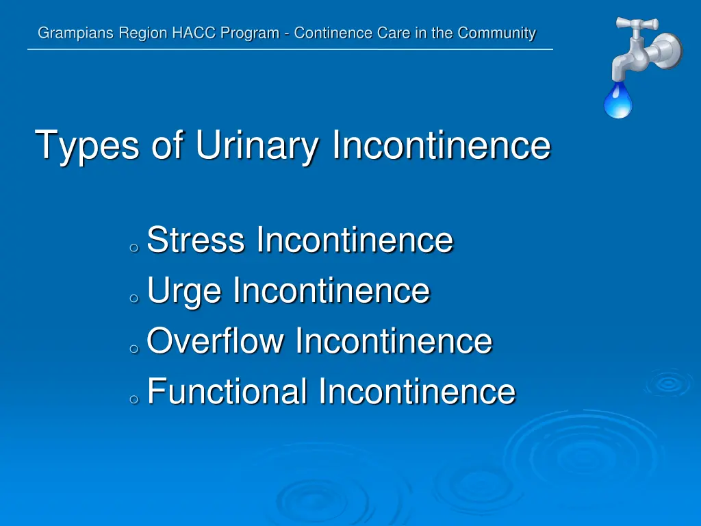 grampians region hacc program continence care 9