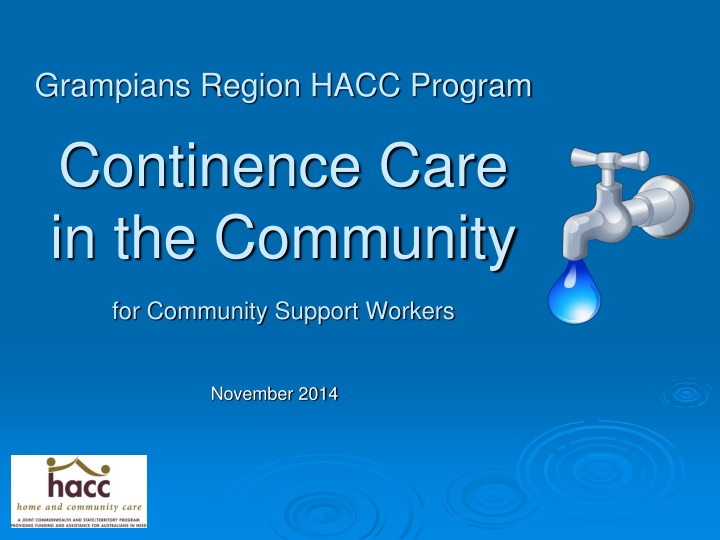 grampians region hacc program continence care