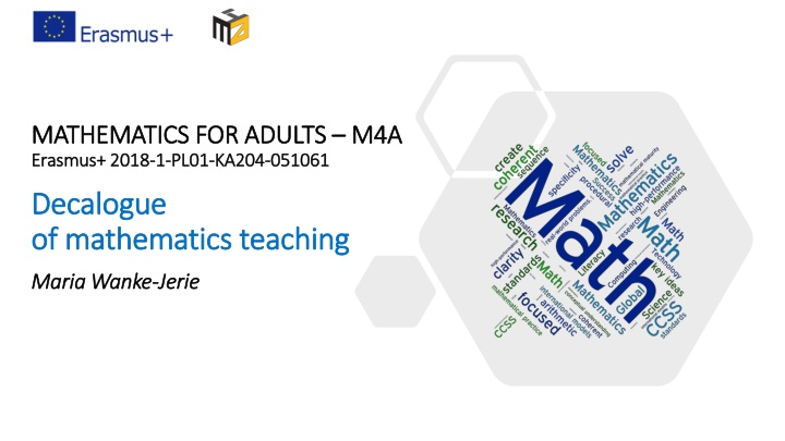 mathematics for adults mathematics for adults