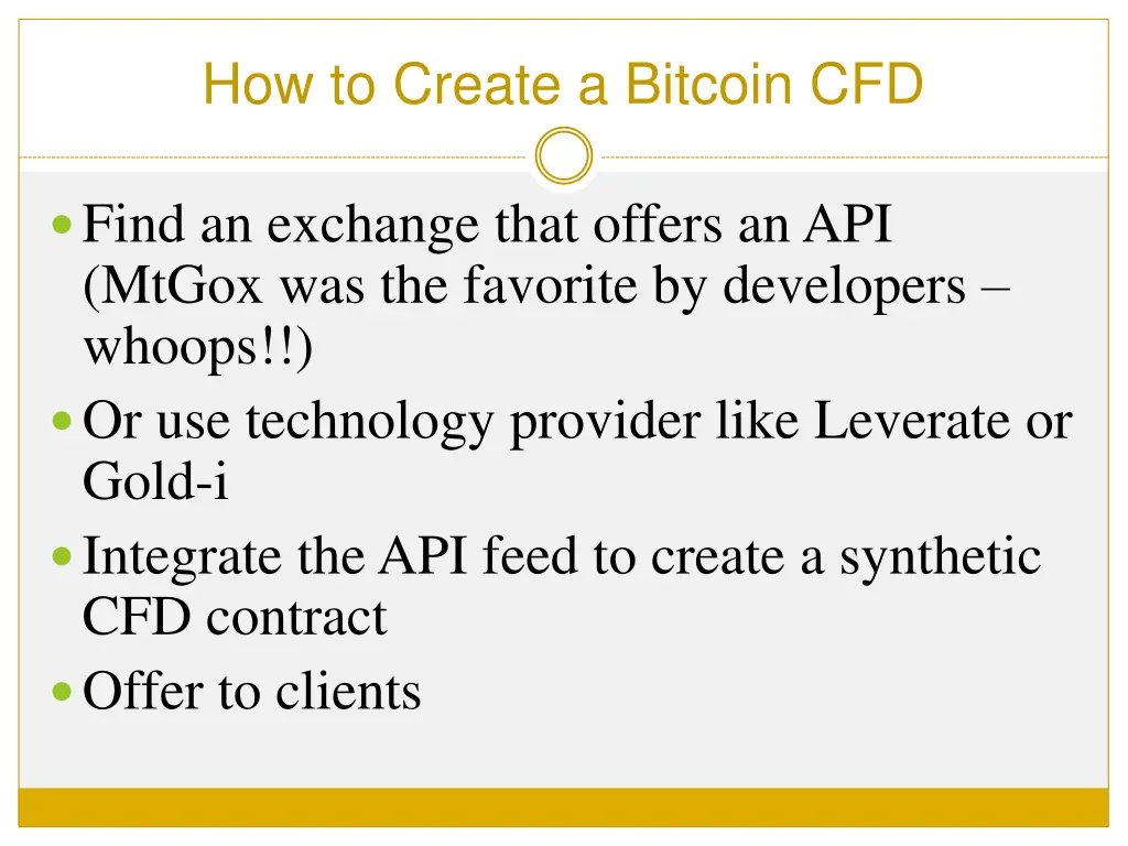 how to create a bitcoin cfd