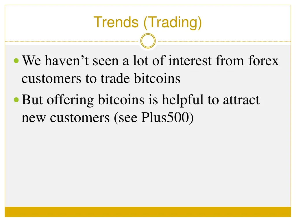 trends trading