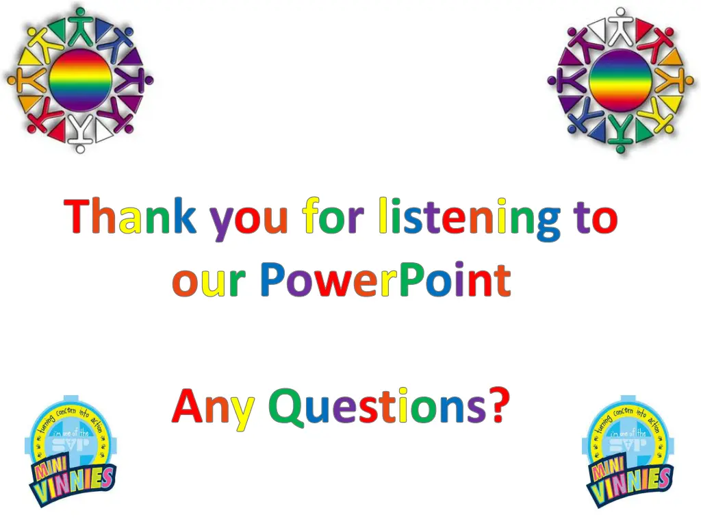 thank you for listening to our powerpoint