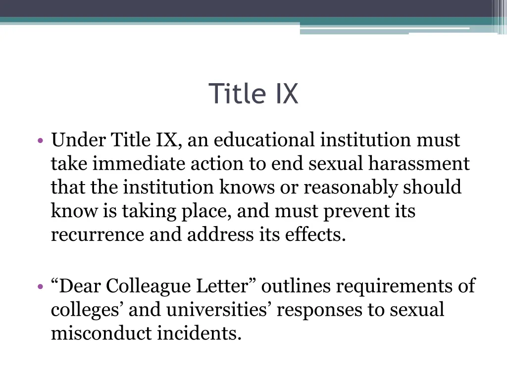 title ix