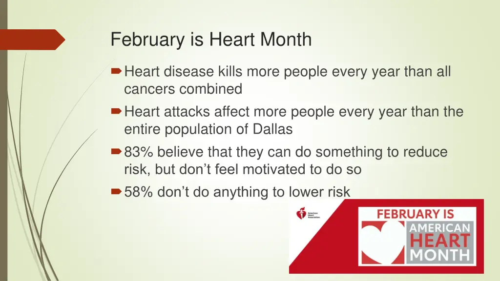 february is heart month