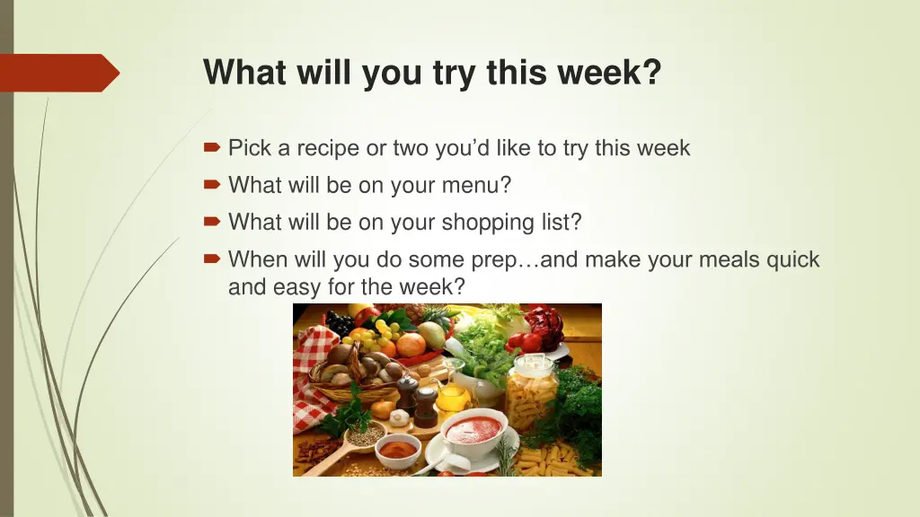 what will you try this week