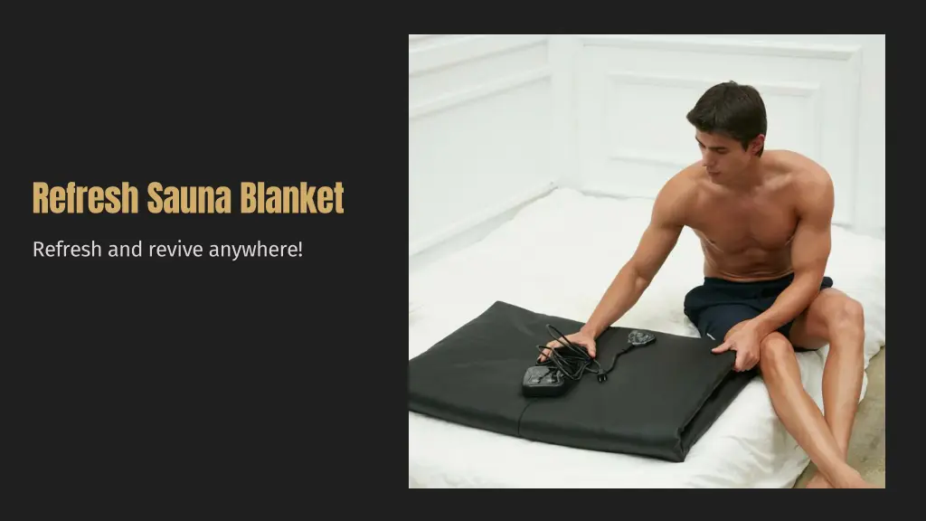 refresh sauna blanket