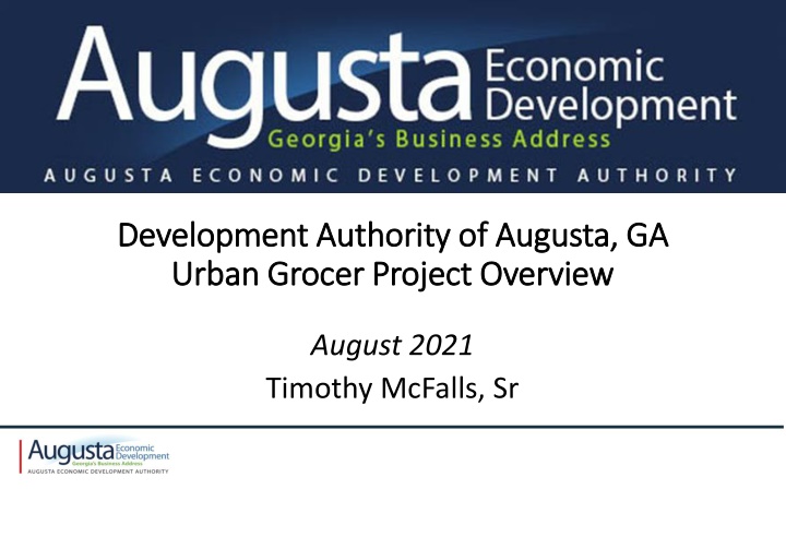 development authority of augusta ga development