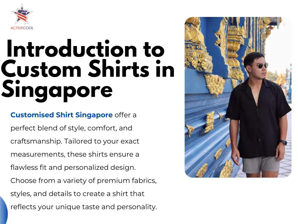 introduction to custom shirts in singapore