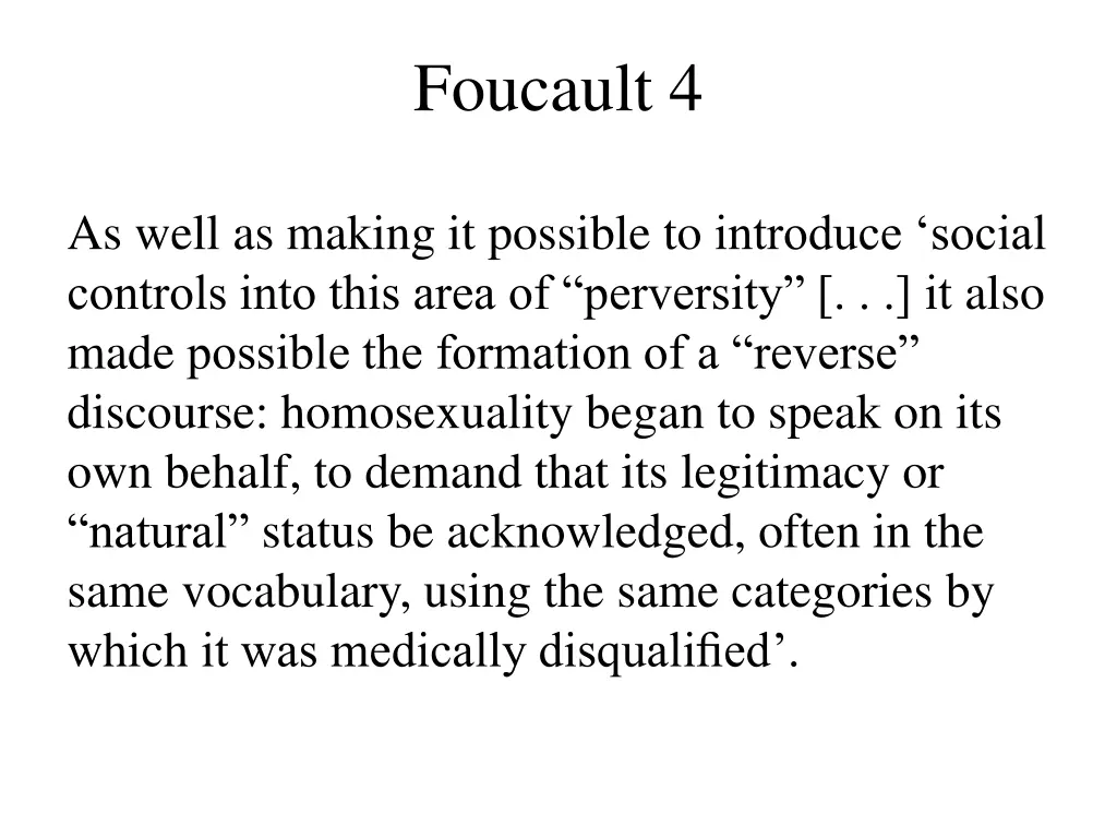 foucault 4