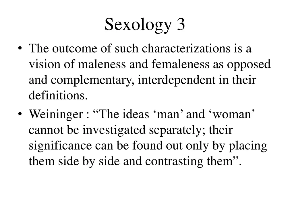 sexology 3