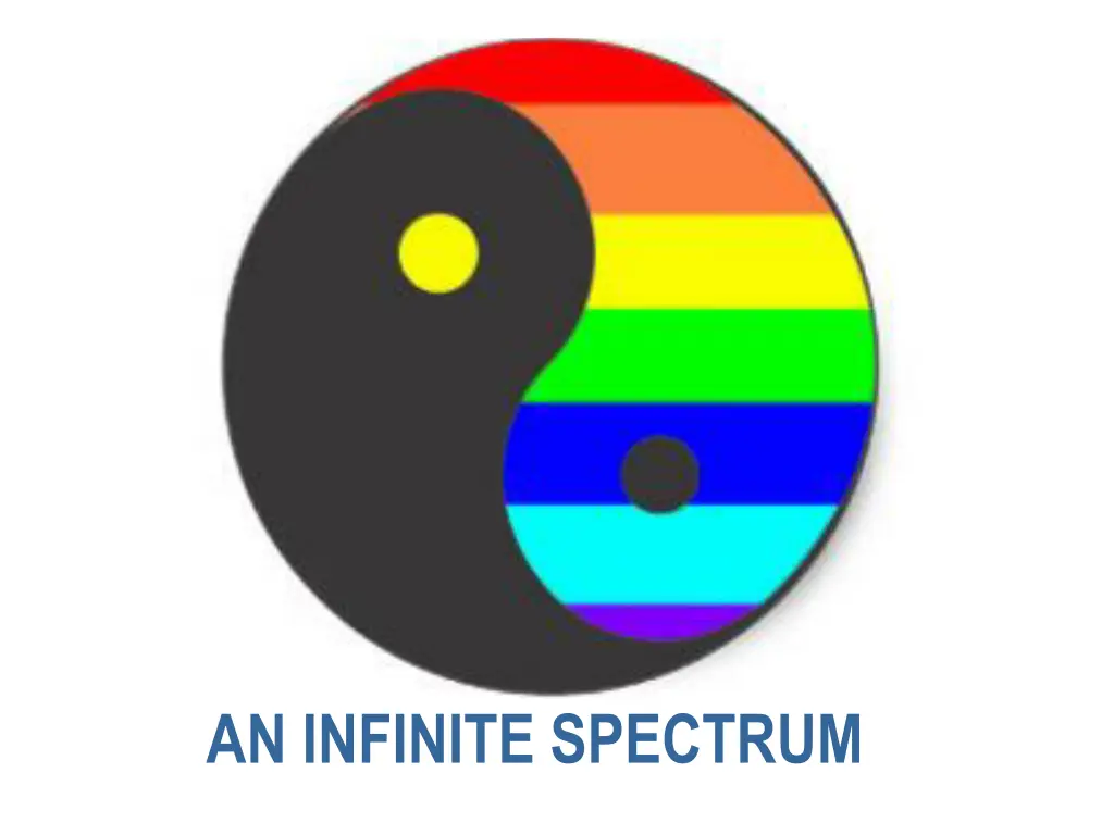 an infinite spectrum