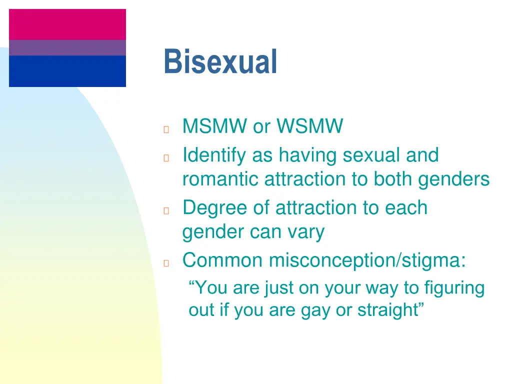 bisexual