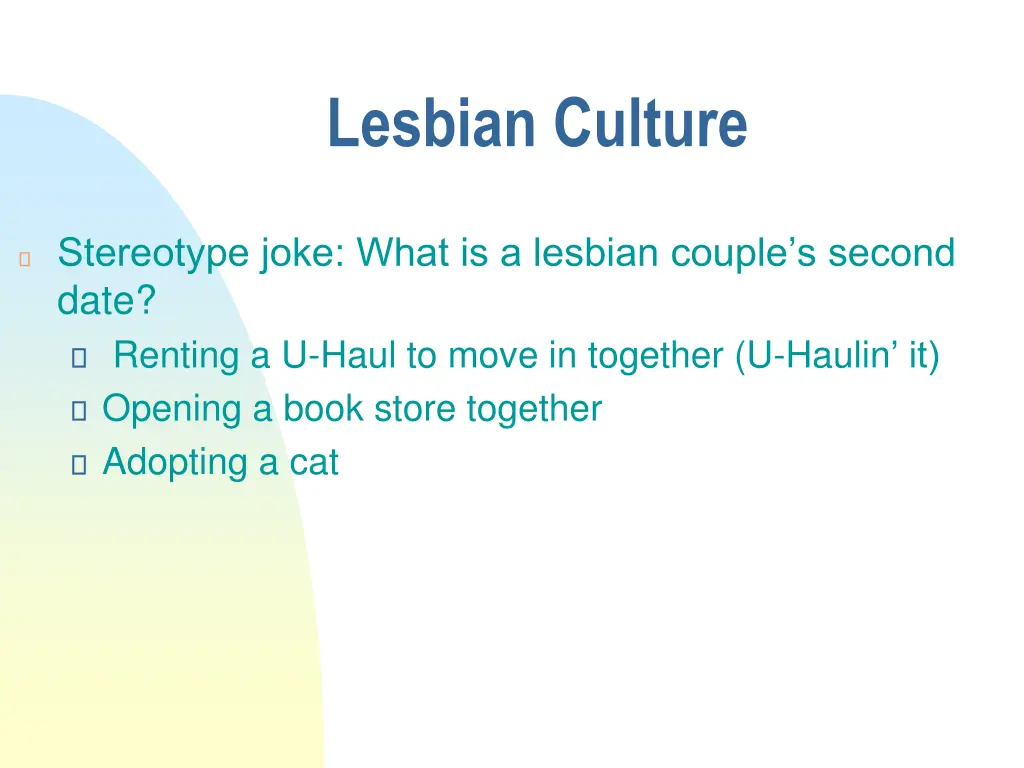 lesbian culture 1