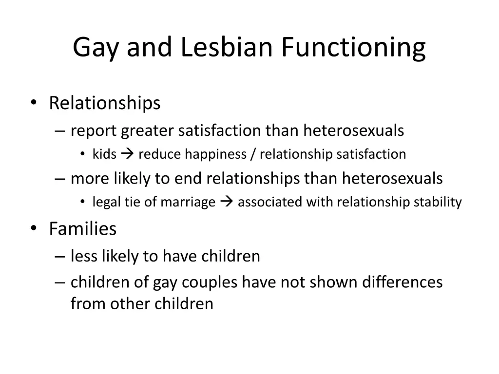 gay and lesbian functioning 1