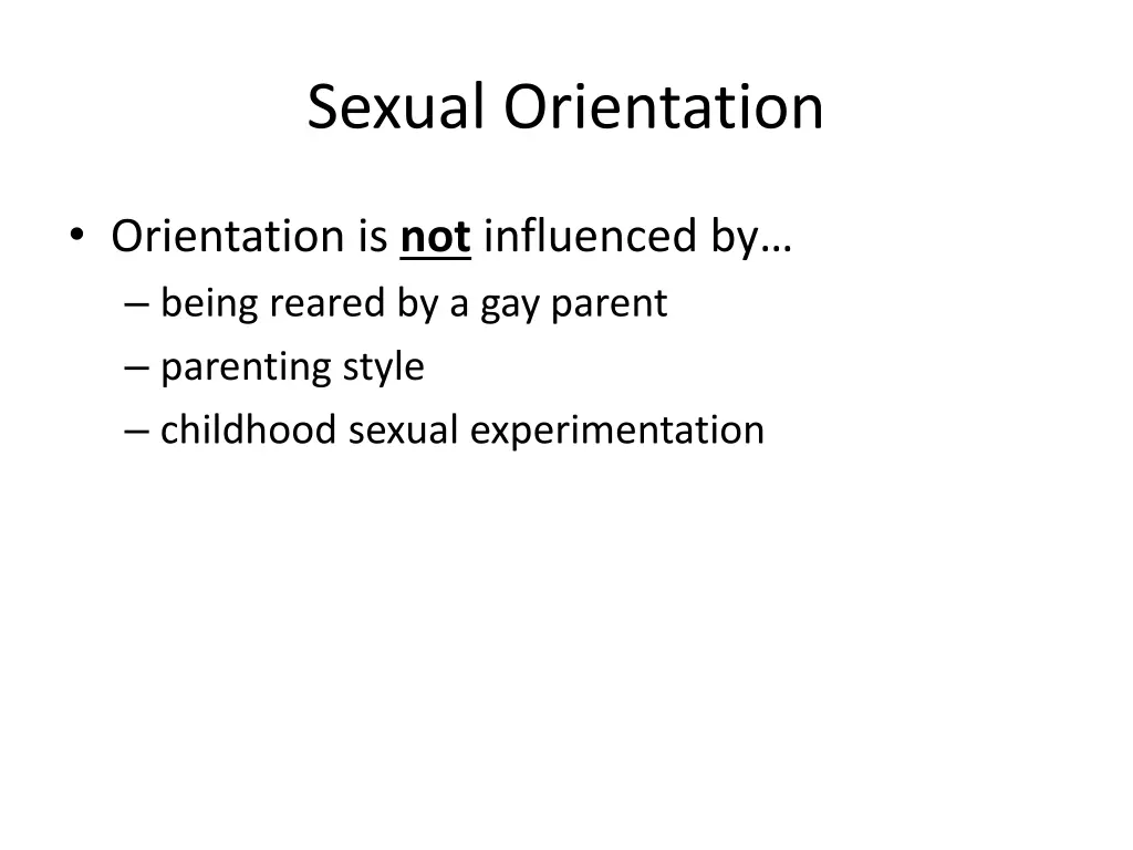 sexual orientation 1