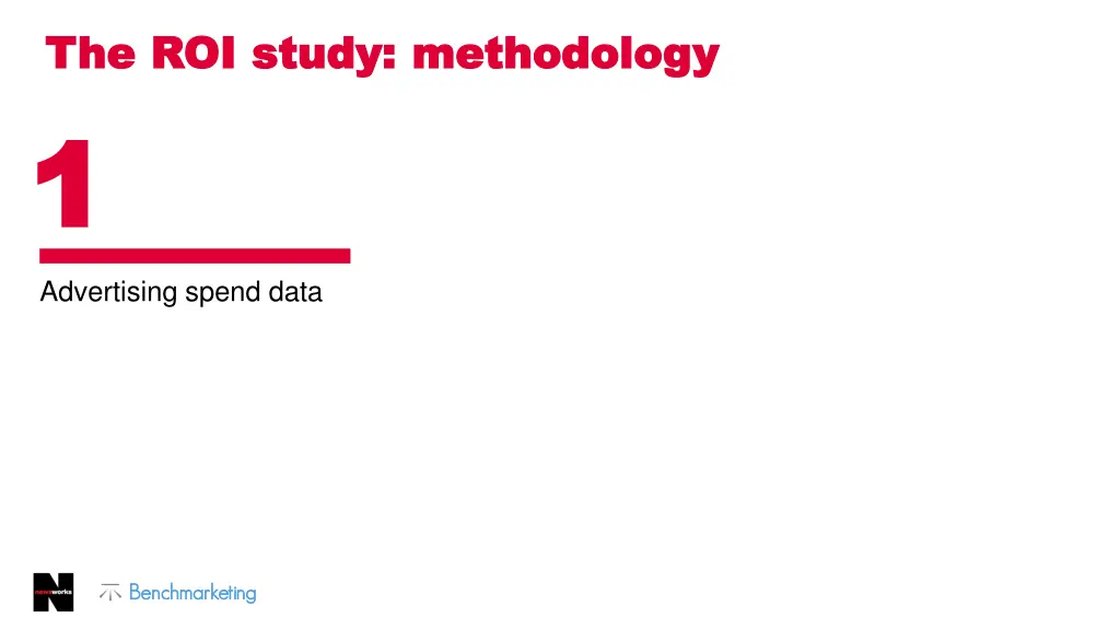 the roi study methodology the roi study 1