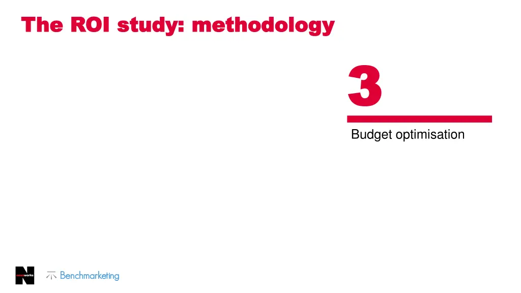 the roi study methodology the roi study 3