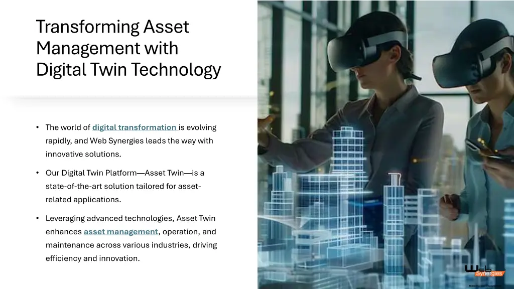 transforming asset management with digital twin