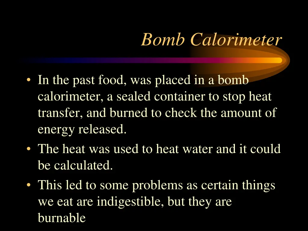 bomb calorimeter