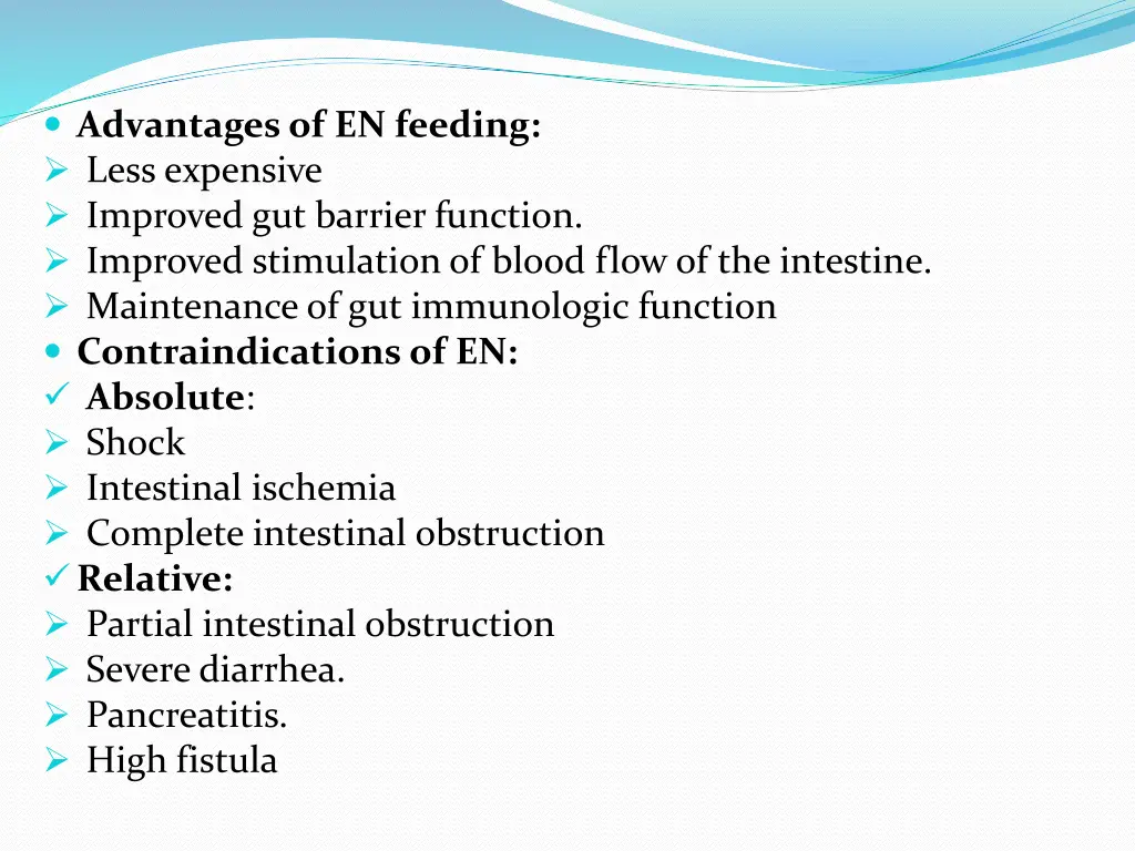 advantages of en feeding less expensive improved