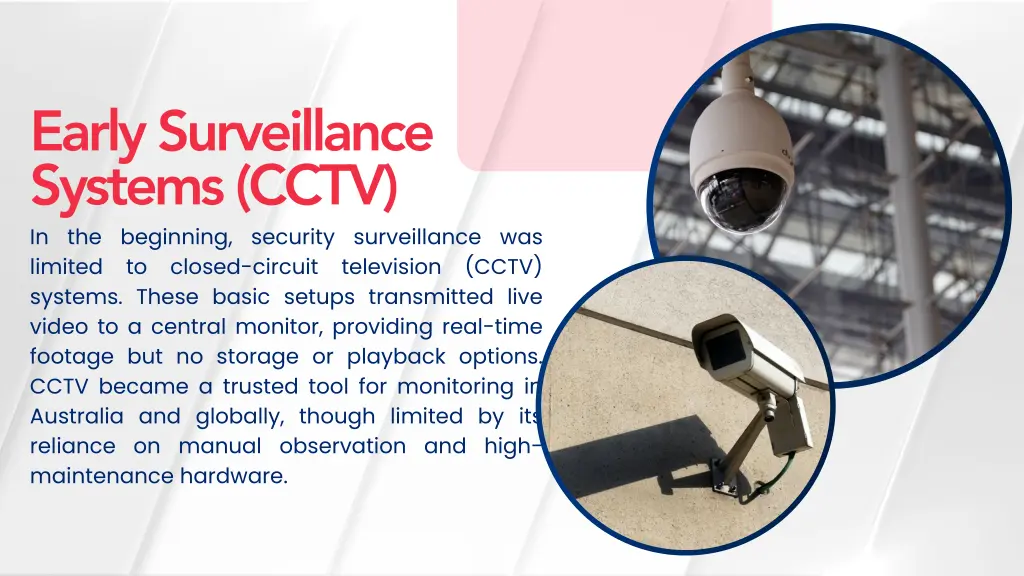 early surveillance systems cctv