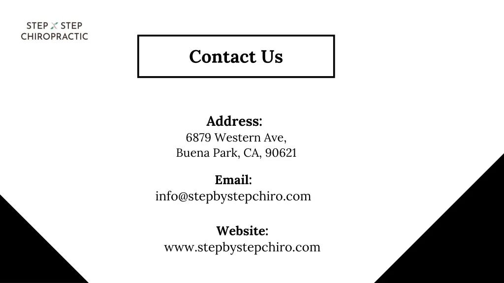 contact us