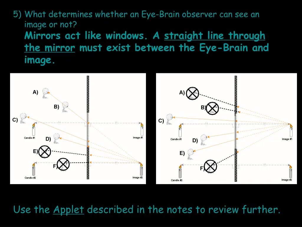 5 what determines whether an eye brain observer