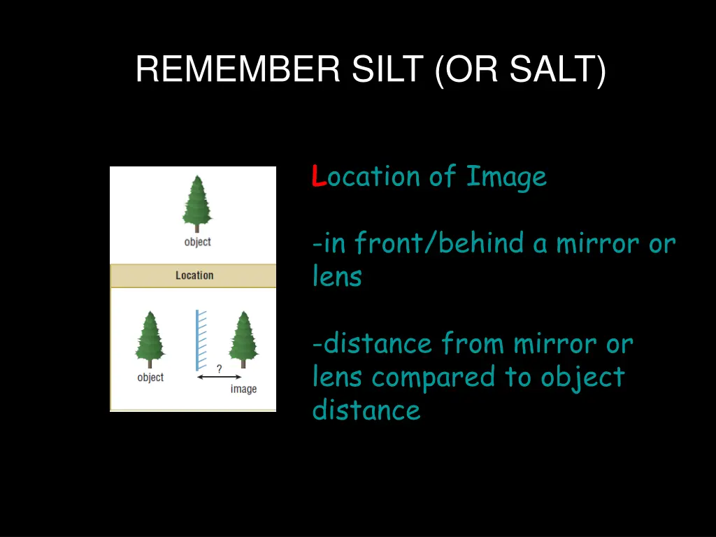 remember silt or salt 2